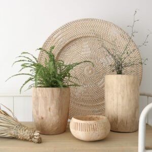 Houten vijzels