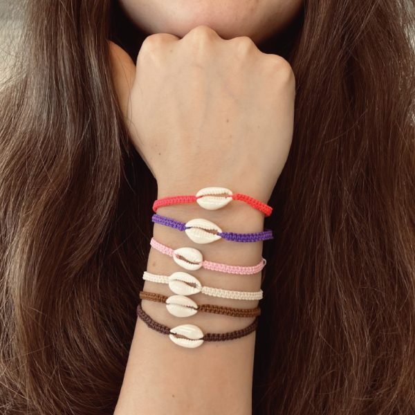 armband cowrie color armband cowrie color