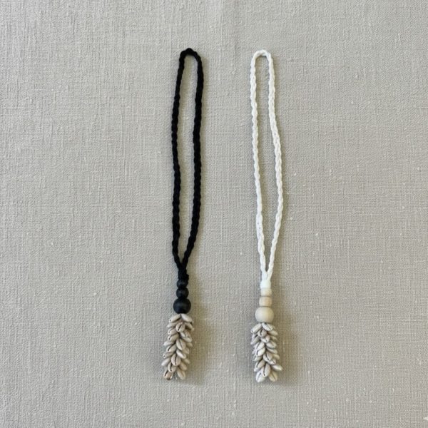 hanger katoen schelp cowrie