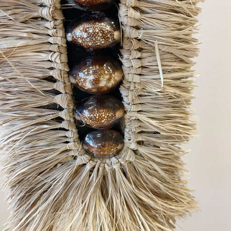 hanger cowrie rechthoek detail