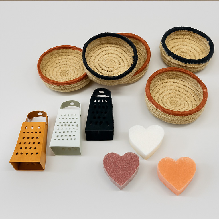 schaaltje raffia mini sfeer