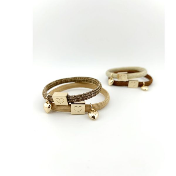 armband latte + brown sparkle sfeer