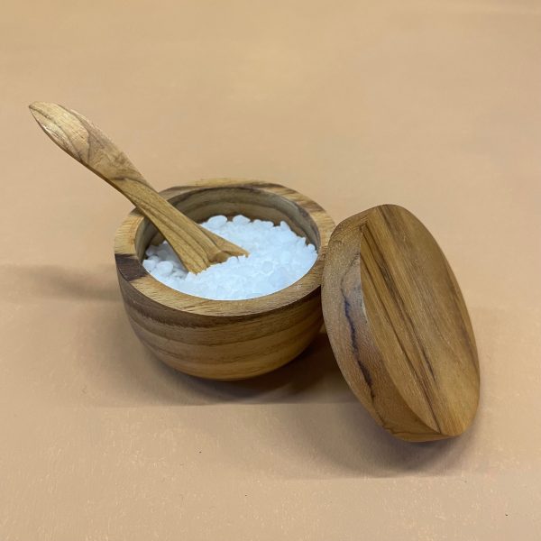 potje teak met lepeltje 1 potje teak met lepeltje 1