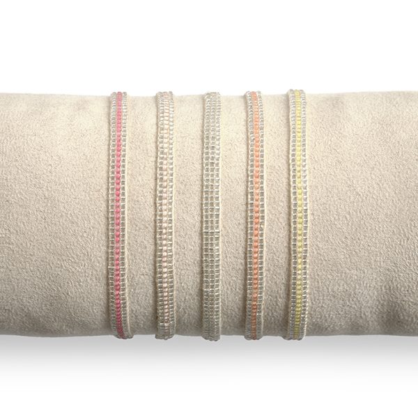 armband 3 lines silver