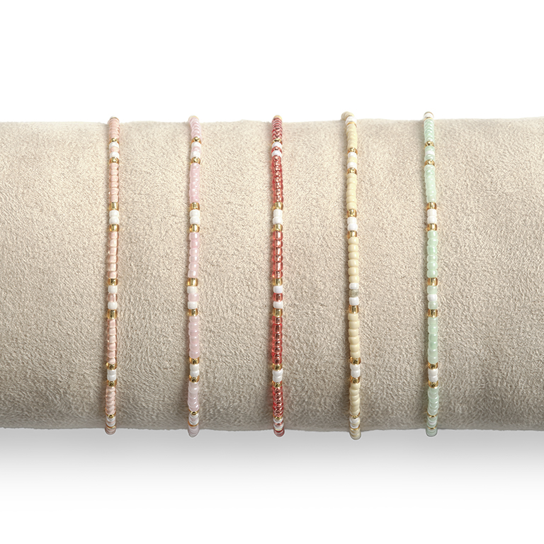 Armband Single Row Color Gold