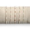 Armband Single Row White Gold
