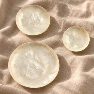 schaaltje schelp capiz flat