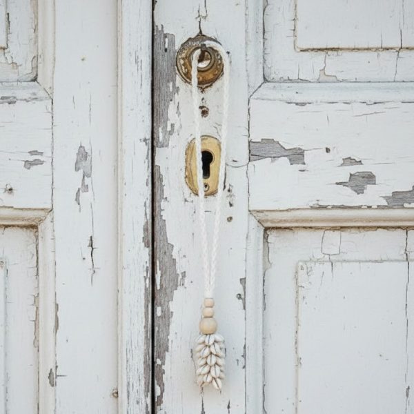 hanger katoen schelp cowrie sfeer