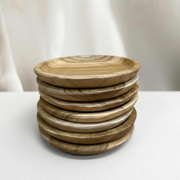 schaaltje teak 8 cm flat 2