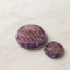 amethist schijf 3 en 5 cm cluster
