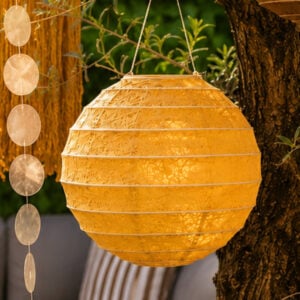 lampion okergeel