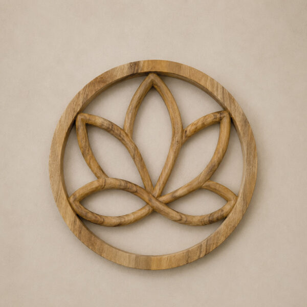 woodcarving lotus