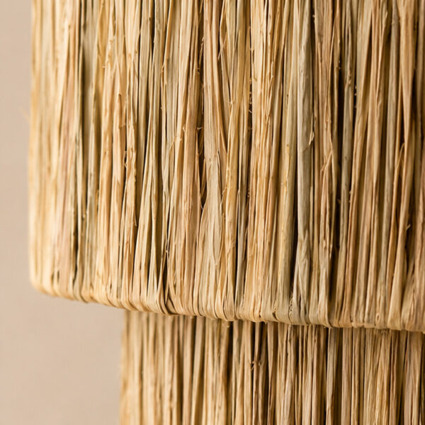lamp raffia dua detail