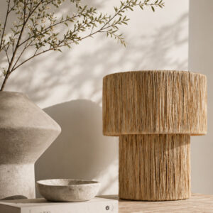 lamp raffia dua sfeer