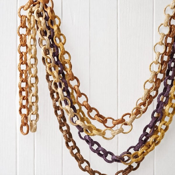 slinger raffia cluster1 Capiz Schelpslinger