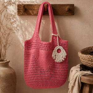 hanger macrame cirkel sfeer