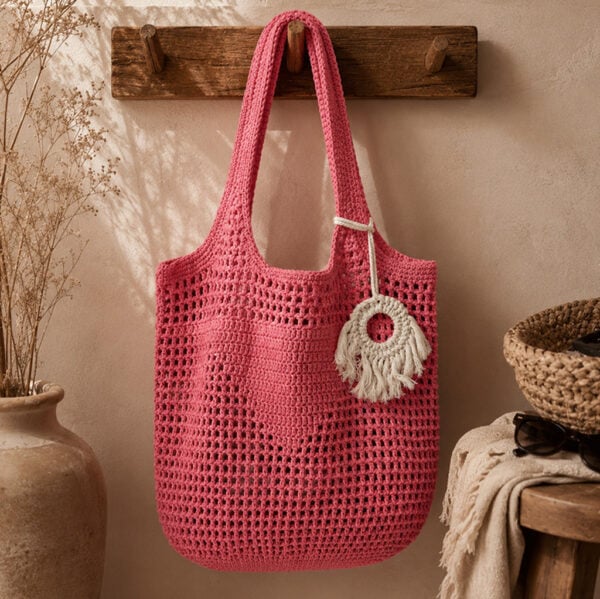 hanger macrame cirkel sfeer