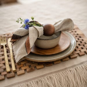 placemat teak sfeer 2