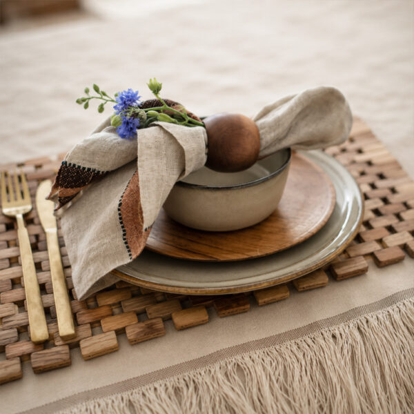 placemat teak sfeer 2