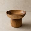 schaal voet teak 15 cm schaal voet teak 15 cm