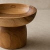 schaal voet teak 15 cm detail schaal voet teak 15 cm detail