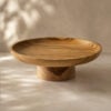 schaal voet teak 27 cm schaal voet teak 27 cm