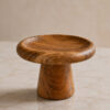 schaaltje voet teak 12cm