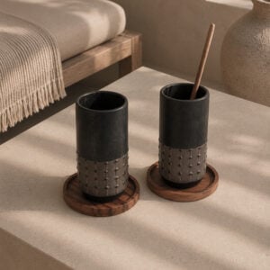 teak lepel sfeer