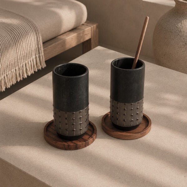 teak lepel sfeer