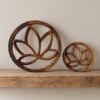 woodcarving lotus