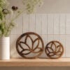 woodcarving lotus