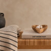 kom hart l sfeer Kom teak hout
