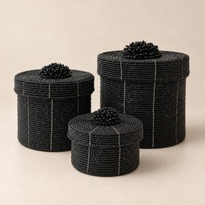 doosje kraal zwart cluster doosje kraal zwart cluster