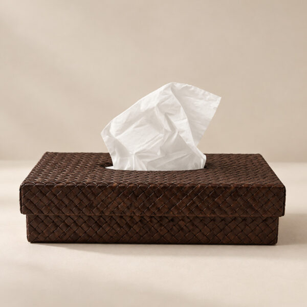 tissuebox pandanblad bruin tissuebox pandan blad