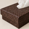 tissuebox pandanblad bruin tissuebox pandan blad